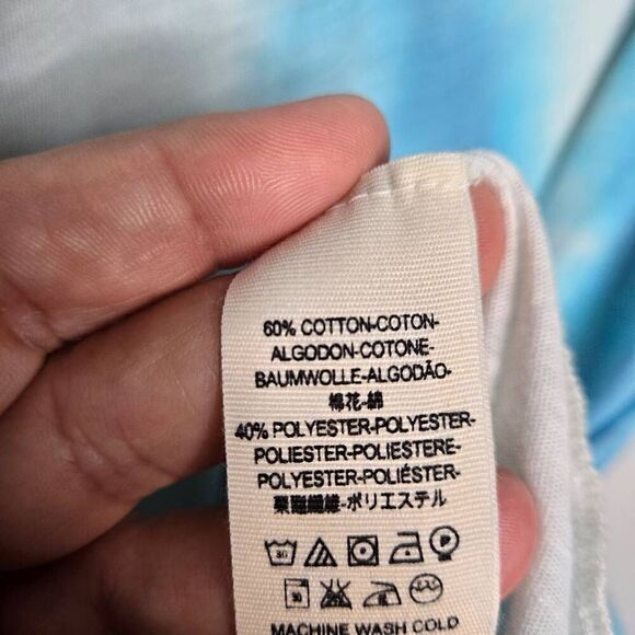 Free People Relaxed Ocean Breeze Top Shirt Size Medium - Picture 8 of 8